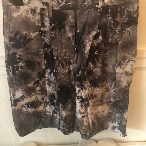 Acne tie dye silk shorts - Picture 1 of 2